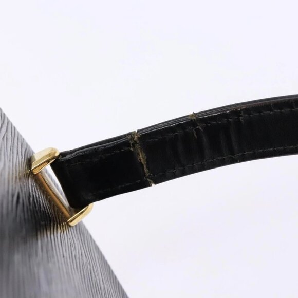 LOUIS VUITTON Epi Cannes Hand Bag Black M48032 LV Auth gh638 - Picture 3 of 15